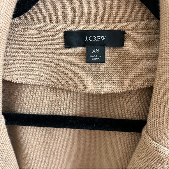 J.Crew Cecile relaxed sweater blazer. XS, Camel - Picture 2 of 7
